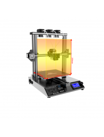 Geeetech® A20T Mix-Color 3D Printer with 250*250*250mm Printing area/Triple Extruder/3 in 1 Nozzle/Filament Detector/Power Resum