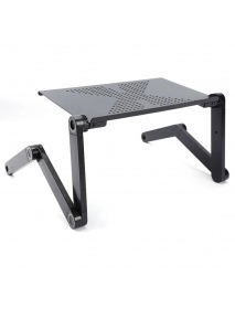 Adjustable Laptop Desk Laptop stand Portable Foldable Stand Bed Tray Laptop with Cooling Fan for up to 17 Inches