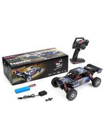 Wltoys 124018 RTR 1/12 2.4G 4WD 60km/h Metal Chassis RC Car Off-Road Truck 2200mAh Vehicles Models Kids Toys