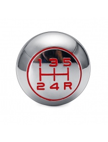 5 Speed Car Manual Gear Shift Knob Stick For 106 206 207 307 407 408 508 Aluminu