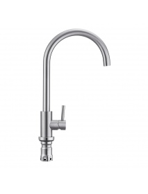 Viomi Stainless Steel Kitchen Basin Sink Faucet Tap 360° Rotation Hot Cold Mixer Tap Single Handle Deck Mount Aerater