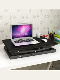 Simple and Modern Standing Notebook Folding Table Home Desktop Desk Simple Liftable Standing Computer Desk for Home and Office