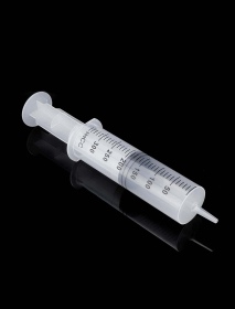 350ml Plastic Syringe with 1m Tubing for Refilling and Measuring Liquids Industrial Glue Applicator