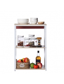 Microwave Rack Holder Spice Shelf Kitchen Balcony Stand for Home