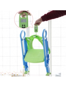 Children's Potty Training Toilet Soft Pad Ladder Potty Seat Chair Step Stool Safety Toilet Trainer for Kids