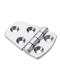 57x38mm Stainless Steel Shortside Offset Hinges Heavy Duty Boat Marine Flush Hatch Compartment Hinge