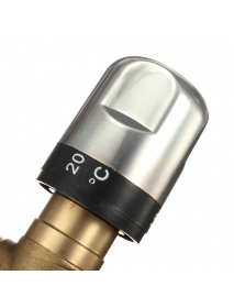 Brass Thermostatic Valve Temperature Mixing Valve For Wash Basin Bidet Shower