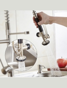 Kitchen Spray Head Swivel Sink Pull Down Pre-Rinse Faucet Tap Sprayer Repalcement Part