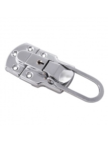6401B 90×50mm Chrome Plated Drawbolt Closure Latch Case Latch Key Locking
