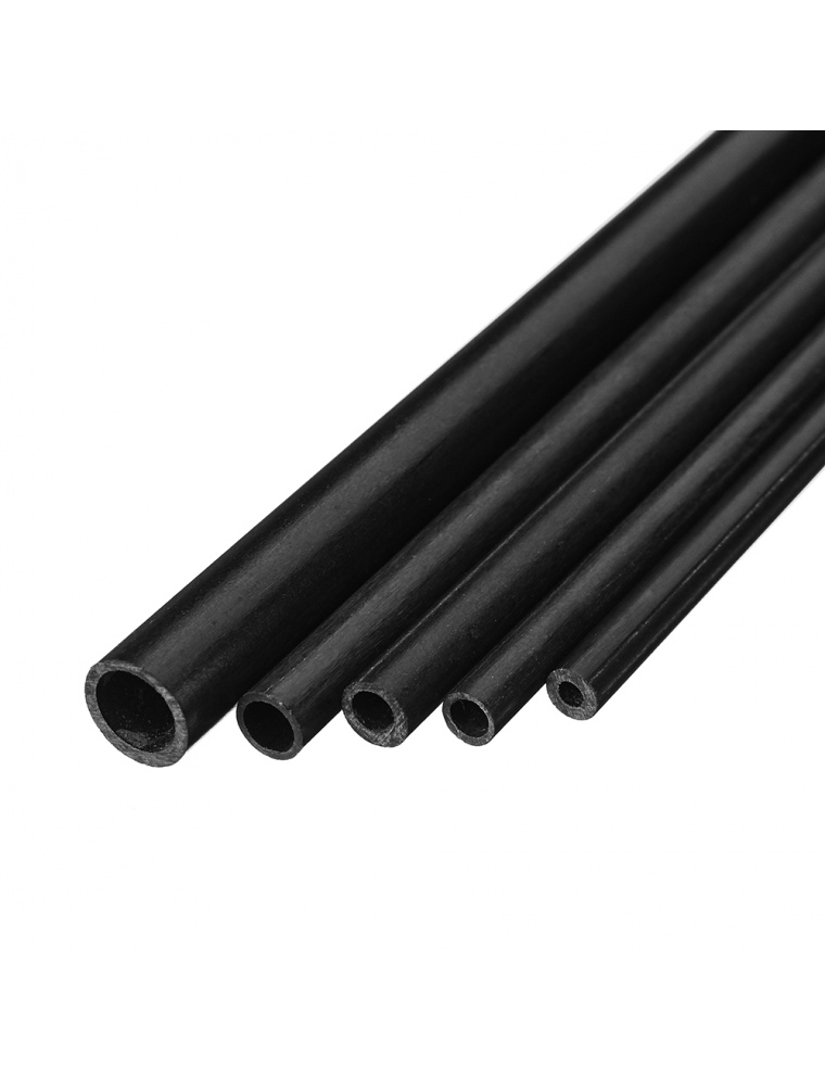 4*2*400/4*3*400/5*3*400/5*4*400/8*6*400mm Carbon Fiber Tube for RC Wing Airplane Frame