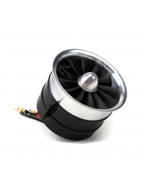 HSDJETS S-EDF Semimetallic Electric Ducted Fan Unit 120mm EDF 10 Blades with 5268 640KV Motor 12S 8.6kg Thrust For RC Airplane