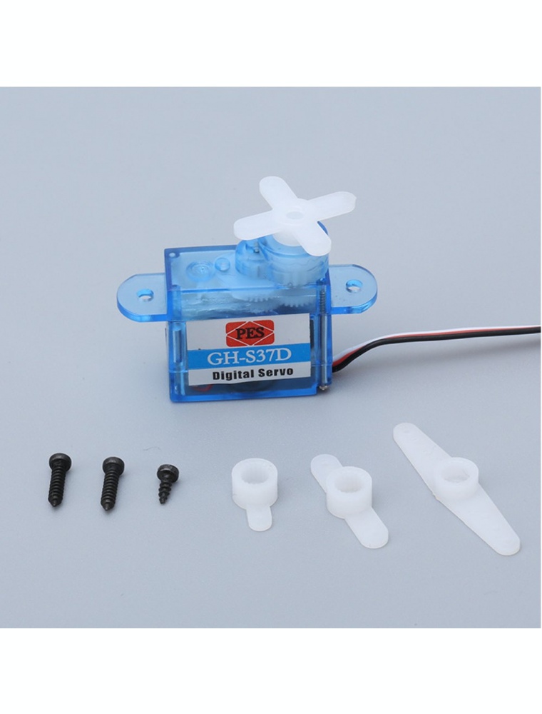 3.7g Micro Digital Servo GH-S37D For RC Airplane Helicopter
