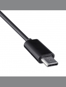 16.5cm Type C Male to USB 2.0 A Female OTG Data Cable Cord Adapter 