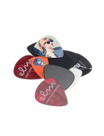 100 Pack Acoustic Electric Guitar Bass Picks Rock Iconic Famous Classic Albums Guitar Cool Celluloid Picks & Plectrums Pick Hold
