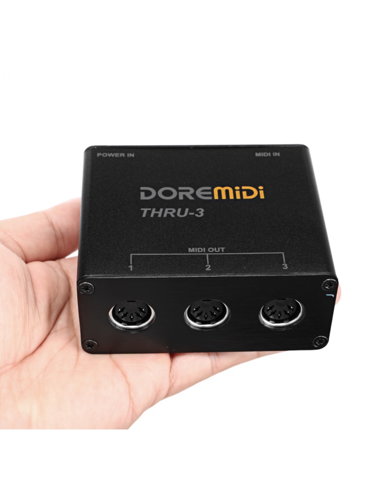 DOREMiDi MIDI Interfaces THRU-3 Thru Box Controller