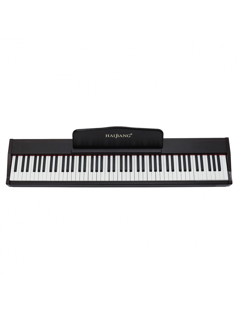 HAIBANG DL-100 88-key Velocitys-Sensitive Keyboard 128 Polyphonic Electric Piano with Headphones