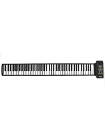 88 Standard Keys Foldable Portable Electronic Keyboard Roll Up Piano