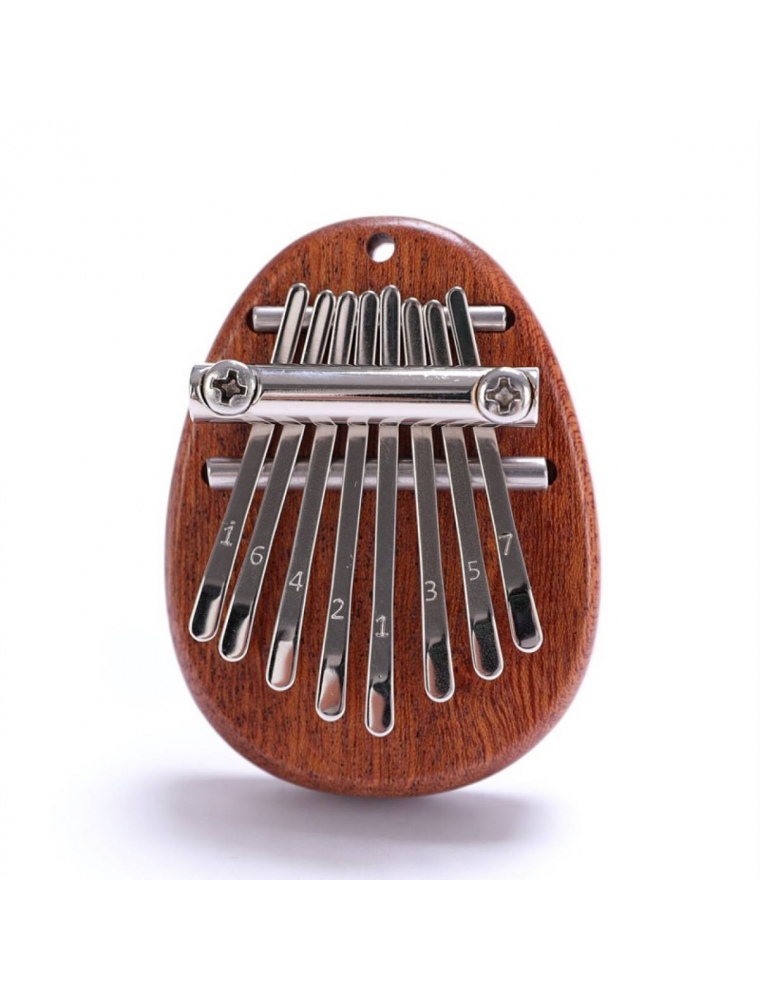 8 Keys Thumb Finger Piano Kalimba  Kid Beginner Practical Wood Muscial Instrument