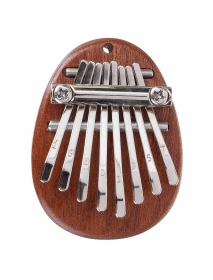 8 Keys Thumb Finger Piano Kalimba  Kid Beginner Practical Wood Muscial Instrument