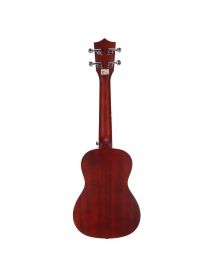 Andrew 23 Inch Mahogany High Molecular Carbon String Retro Color Ukulele for Guitar Player