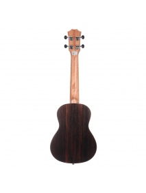 Andrew 23 Inch Ebony Ukulele for Guitar Player Brithday Gifts