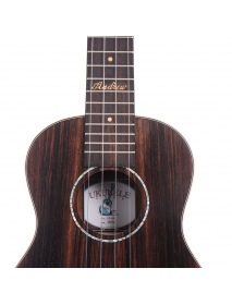 Andrew 23 Inch Ebony Ukulele for Guitar Player Brithday Gifts