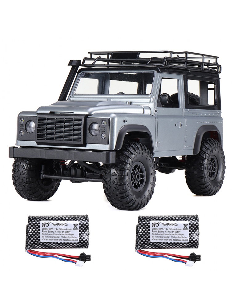 MN 99s 2.4G 1/12 4WD RTR Crawler RC Car Off-Road For Land Rover Vehicle Models With Two Battery