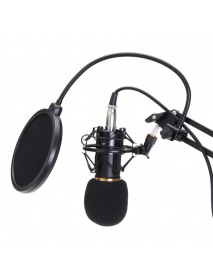 BM800 Condensatore Professionale Condensatore Microfono Audio Studio Registrazione Microfono Kit Brocasting Regolabile Mic