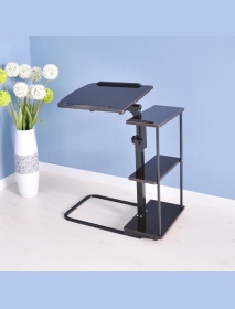 Laptop Desk Table Computer Tray Mobile Height Adjustable Home Bedside