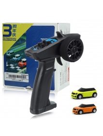 Turbo Racing RTR 1/76 Two RC Cars 3rd Anniversary Version Mini Full Proportional Kids Toys