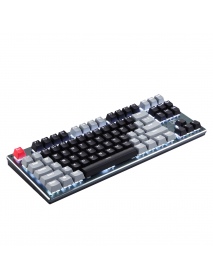 87 Keys Mechanical Keyboard bluetooth Wireless Type-C Wireless 2.4G Three-Mode Backlit Gaming Keyboard For LaptopTablet Mobile P
