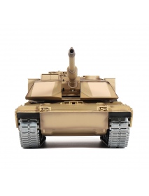 Heng Long 6.0 Version 3918-1 1/16 2.4G M1A2 Rc Car Battle Tank Metal Track with Sound Smoke Toy