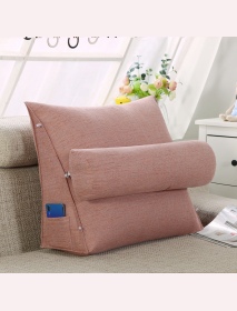 Multi-Color Simple Fashion Pillow Adjustable Back Wedge Cushion Pillow Triangle Backrest Cushion Rest Plush Cushion Reading Pill