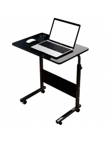 Moveable Computer Laptop Desk Height Adjustable Writing Study Table Workstation with Wheels Home Office Furniture