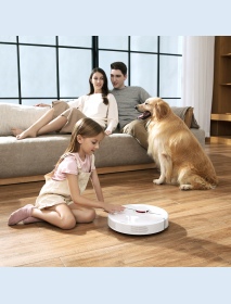 Dreame D9 Smart Robot Vacuum Cleaner Sweep and Mop 3000Pa Suction LDS Laser Navigation 150 Minutes Running Time 270ml Electric W