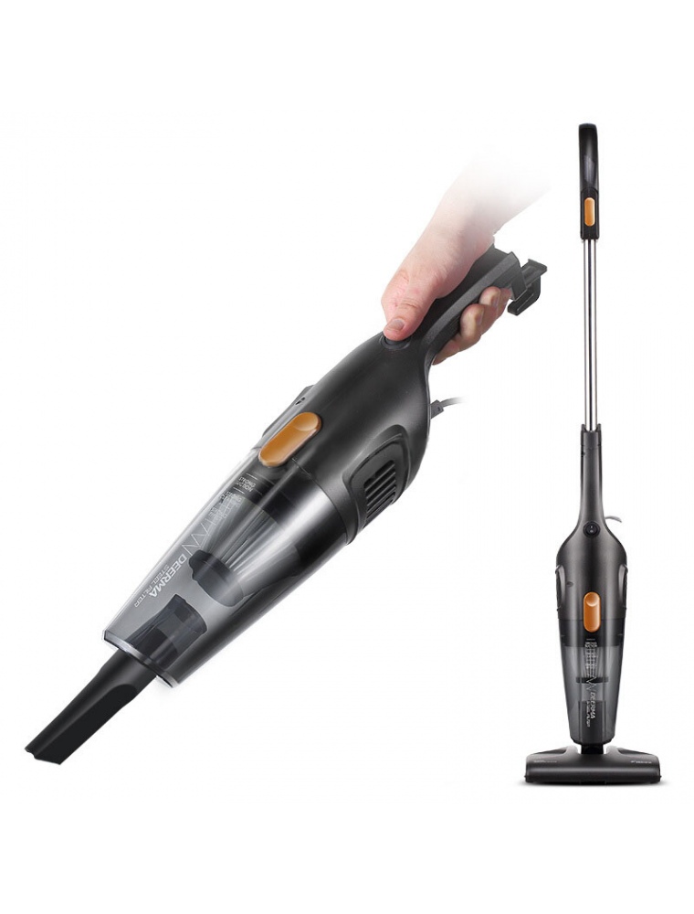 Deerma DX115C Handheld Vacuum Cleaner 600W 12000Pa Powerful Suction Lightweight Low Noise for Home Hard Floor Carpet Car Pet