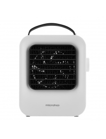 Microhoo MH02A Portable USB Air-Conditioning 2.5m/s Cooling Fan Negative Ion Purifier Air Cooler Stepless Speed Regulation for H