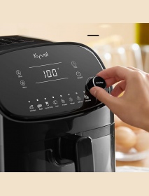 Kyvol AF60 360° Rapid-Heat Circulation Air Fryer 6QT Large Capacity with Viewing Window