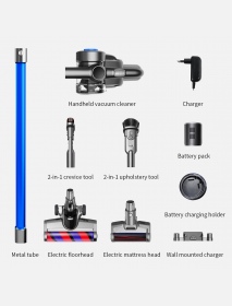 JIMMY H8 Cordless Stick Handheld Vacuum Cleaner 4 Mode Adjustment 25000Pa Powerful Suction 160AW Brushless Motor Lightweight for