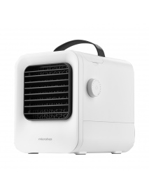 Microhoo MH02D Portable USB Air-Conditioning 4000mAh Built-in Battery 2.5m/s Cooling Fan Negative Ion Purifier Air Cooler Steple