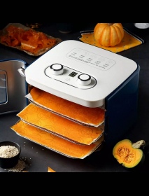 Mofei Food Dehydrator from Intelligent Temperature Control 3D Circulating Air Duct Automatic Drying 50Hz 400W 4 Layers Food Drye