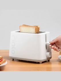 Pinlo PL-T075W1H Toaster Bread Maker from Toast Machine Breakfast Machine Mini Sandwich Maker 750W Fast Heating Double Side Baki