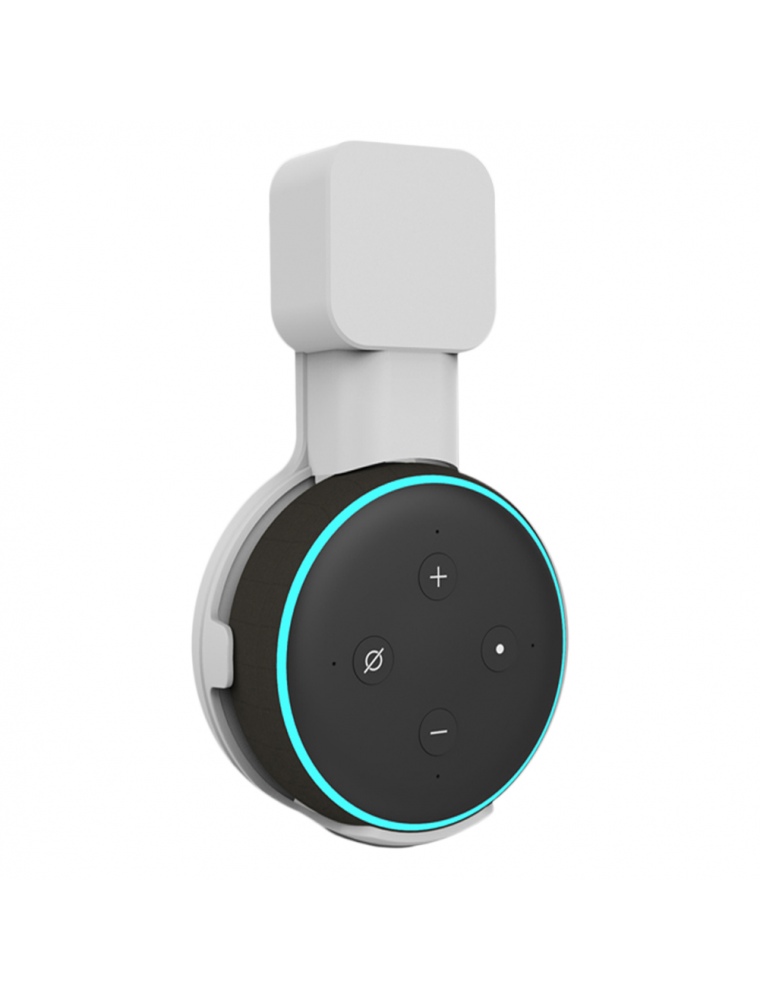 Hongsonic Wall Mount Speaker Holder for Echo Dot 3 and Home & Nest Mini Smart Home Speakers With Cord Arrangement