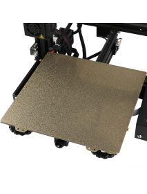 300x300mm Magnetic Sticker B Surface with Golden Double Texture PEI Powder Steel Plate for CR-10/10S 3D Printer