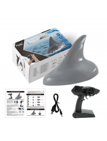 Flytec V302 2.4G 4CH Electric RC Boat Simulation Shark Animal RTR Model Swimming Toys