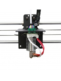 Anycubic ® 12V 40W Aggiornato Dritto - tipo V5 J - head Hotend Extruder Per I3 Mega 3D Printer