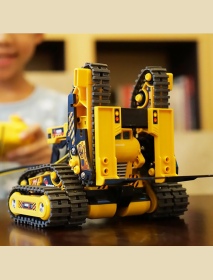 Pro'sKit DIY RC Tank Car Vehicle Models Children Intelligent Block Toys