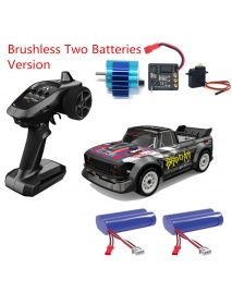 UDIRC 1601 RTR Brusheless 60km/h Several Battery 1/16 2.4G 4WD RC Car LED Light Proportional Vehicles Model