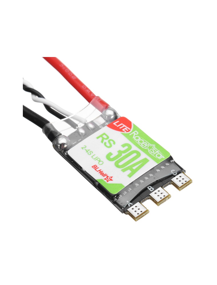 Racerstar RS30A Lite 30A Blheli_S BB1 2-4S Brushless ESC Support Dshot150 Dshot300 for RC FPV Racing Drone