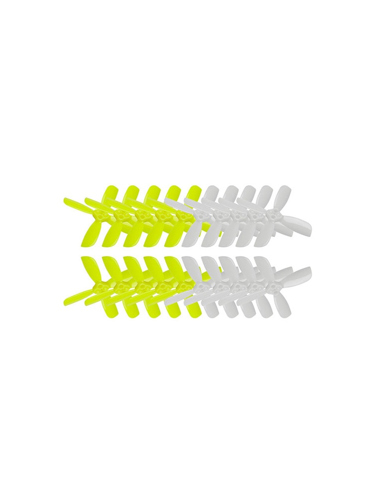 10 Pairs KINGKONG/LDARC 2035 51.6mm  4-blade Propeller CW CCW 1.5mm Mounting hole for RC Drone